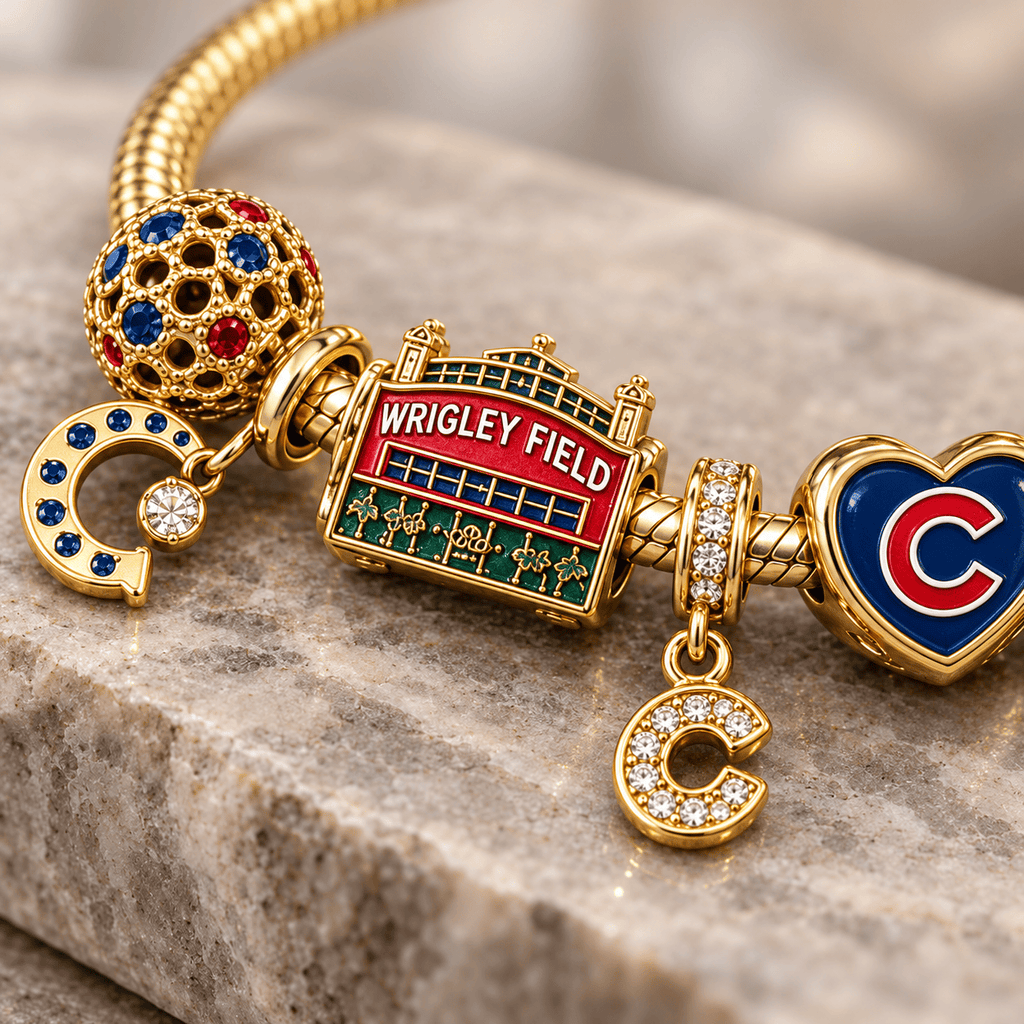 CCC Gold Charm Bracelet Set PTKL