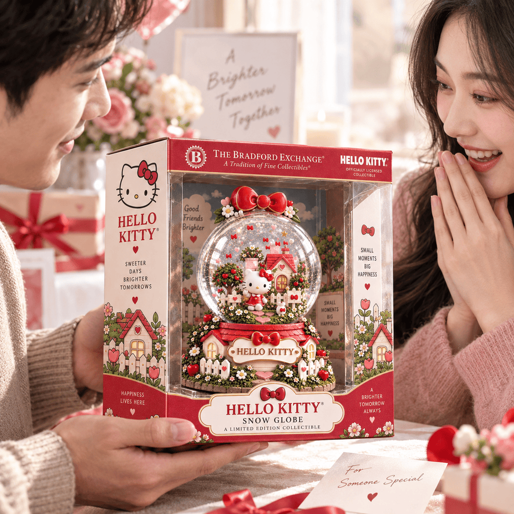 HLKT Premium Sculpted Collector Water Globe NTNA